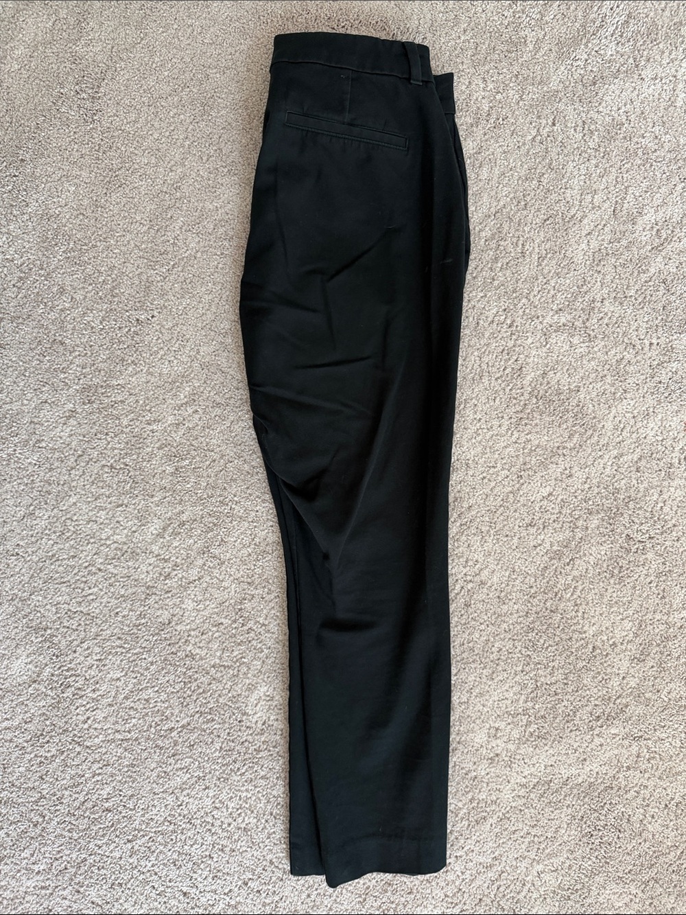 Old Navy Black Women's Straight Leg Trousers - Picture 2 of 2